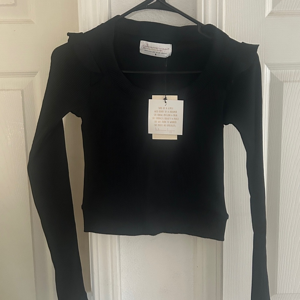 NWT Undercover Hippie Crop Top